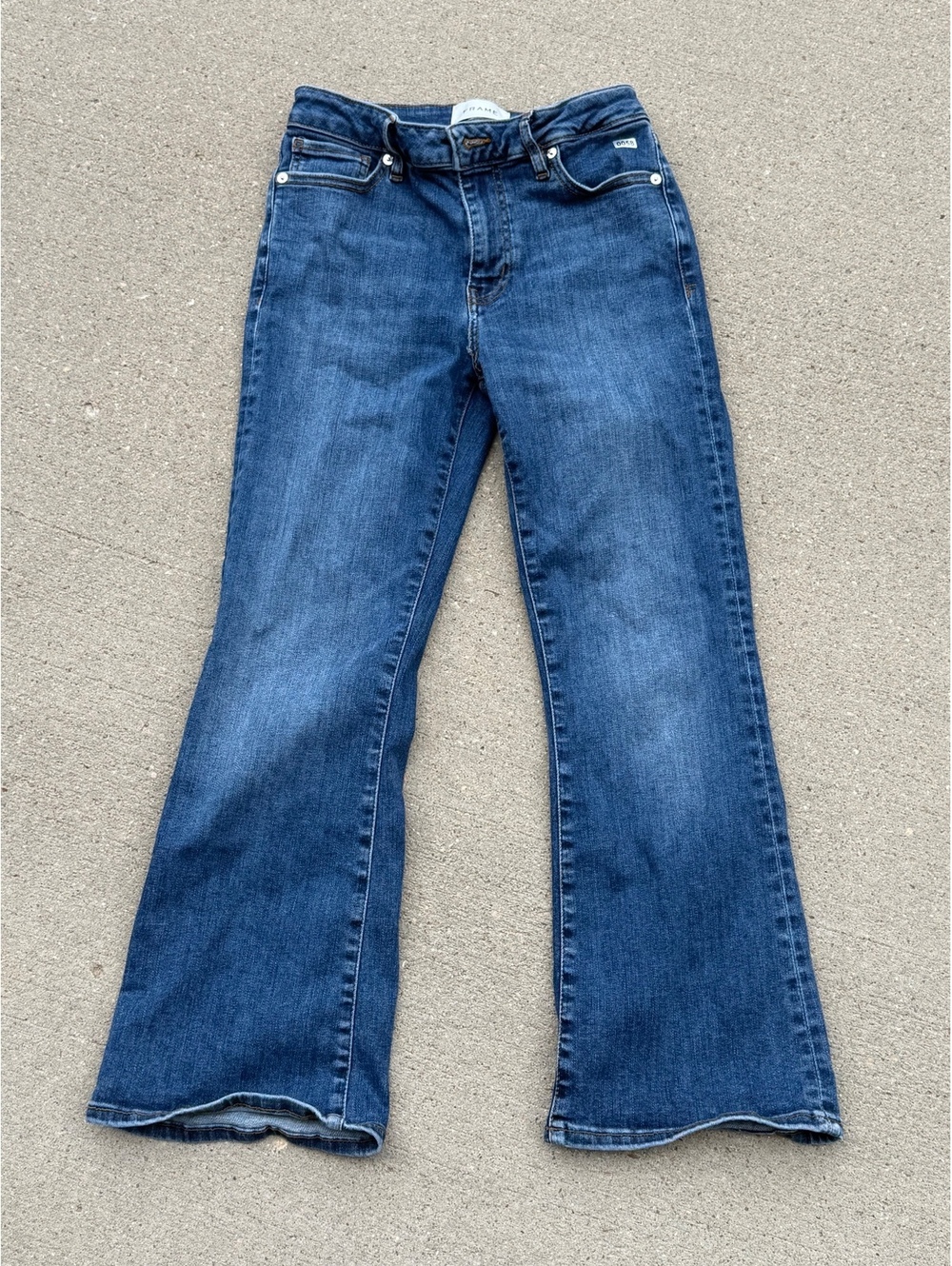 FRAME Le Crop Mini Boot Jeans Size 26